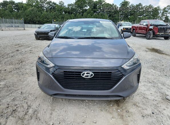 KMHC65LC1HU023933 2017 HYUNDAI IONIQ Gray 