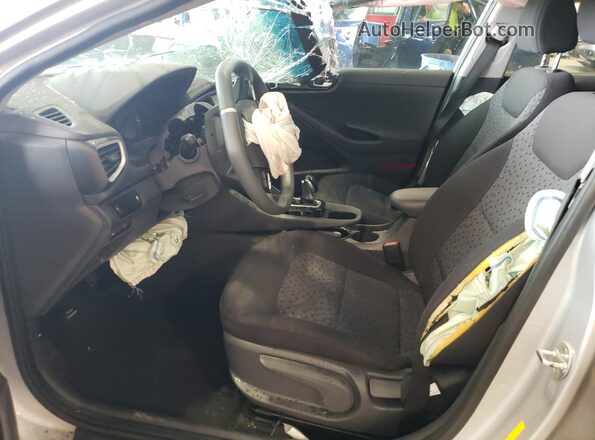 KMHC65LC3KU158953 2019 HYUNDAI IONIQ Silver წინა სალონის ხედი