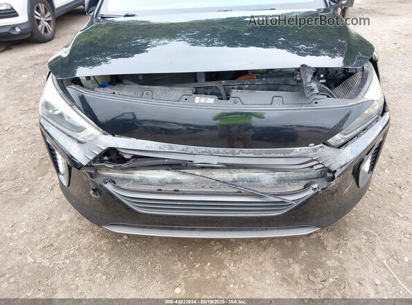 KMHC65LD8KU137637 2019 HYUNDAI IONIQ PLUG-IN HYBRID Черный Вид спереди