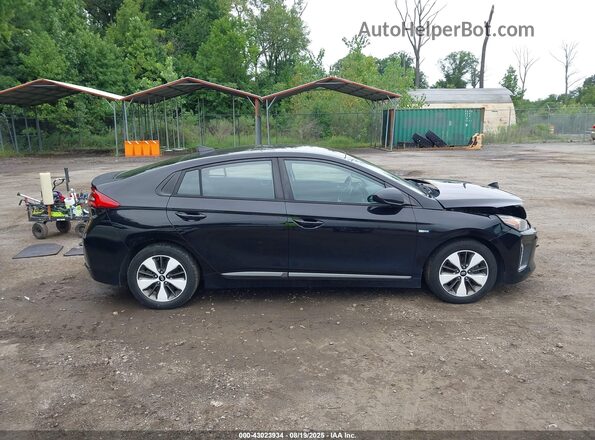KMHC65LD8KU137637 2019 HYUNDAI IONIQ PLUG-IN HYBRID Черный Панорамный вид салона 360°