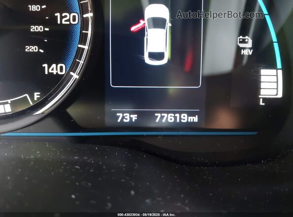 KMHC65LD8KU137637 2019 HYUNDAI IONIQ PLUG-IN HYBRID Черный 