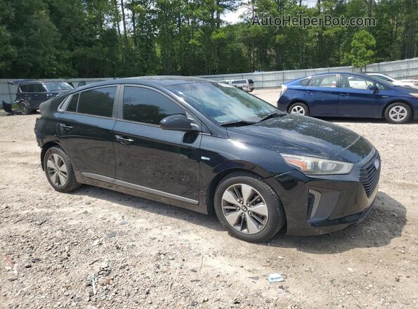 KMHC65LD9JU076779 2018 HYUNDAI IONIQ Black 