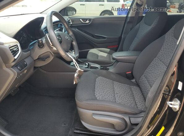 KMHC65LD9JU076779 2018 HYUNDAI IONIQ Black 
