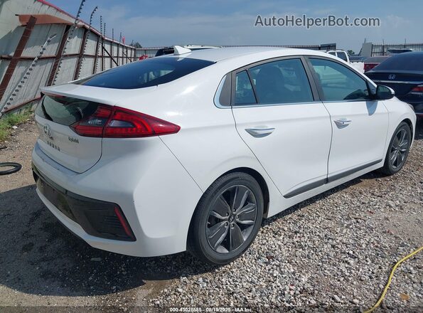 KMHC85LC1HU051838 2017 HYUNDAI IONIQ HYBRID White 