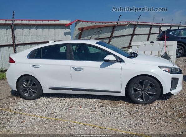 KMHC85LC1HU051838 2017 HYUNDAI IONIQ HYBRID White 