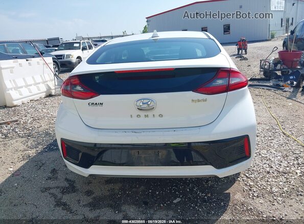 KMHC85LC1HU051838 2017 HYUNDAI IONIQ HYBRID White 