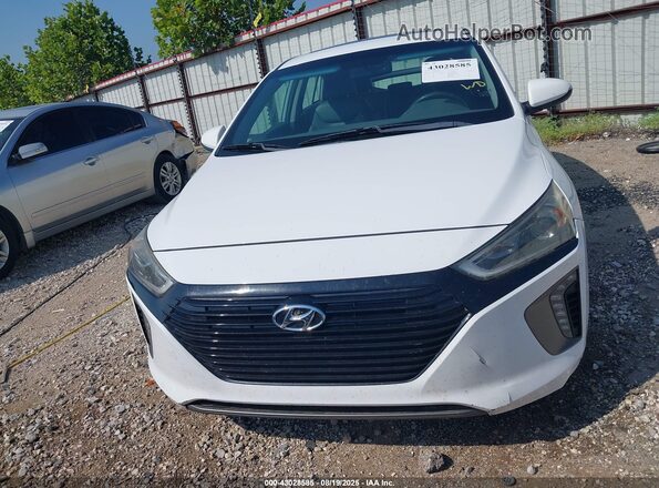 KMHC85LC1HU051838 2017 HYUNDAI IONIQ HYBRID White 