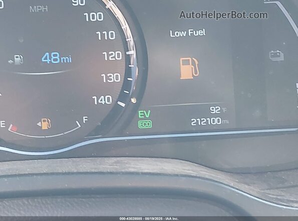 KMHC85LC1HU051838 2017 HYUNDAI IONIQ HYBRID White 