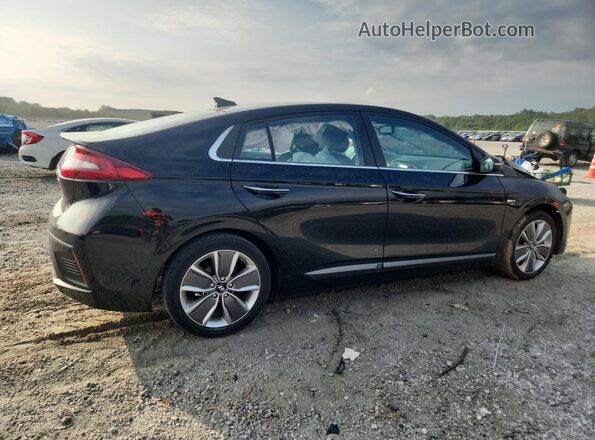 KMHC85LC3HU045927 2017 HYUNDAI IONIQ Черный 