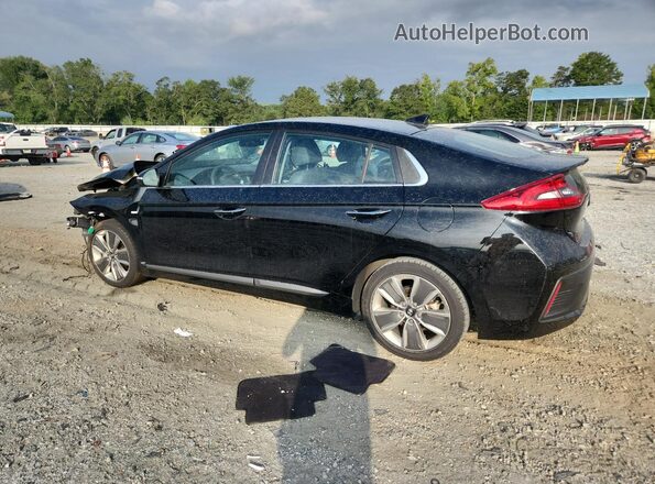 KMHC85LC3HU045927 2017 HYUNDAI IONIQ Черный 