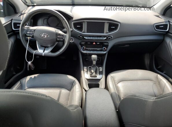 KMHC85LC3HU045927 2017 HYUNDAI IONIQ Черный 
