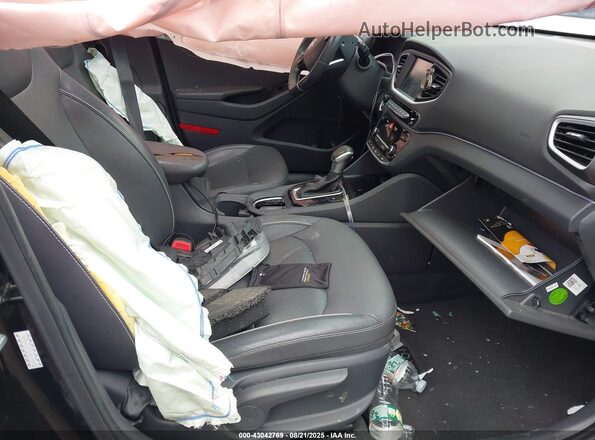 KMHC85LCXHU031619 2017 HYUNDAI IONIQ HYBRID Black 