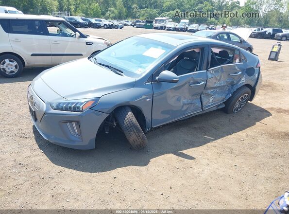 KMHC85LJ3LU061293 2020 HYUNDAI IONIQ ELECTRIC Gray Передня ліва чверть