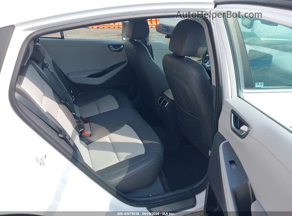 KMHC85LJ3LU072522 2020 HYUNDAI IONIQ ELECTRIC White Widok naklejki z numerem VIN