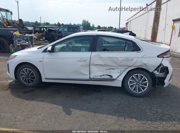 KMHC85LJ3LU072522 2020 HYUNDAI IONIQ ELECTRIC White Widok wnętrza 360 stopni