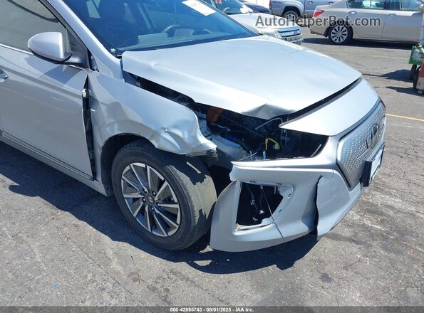 KMHC85LJXMU081932 2021 HYUNDAI IONIQ ELECTRIC Silver Widok z przodu