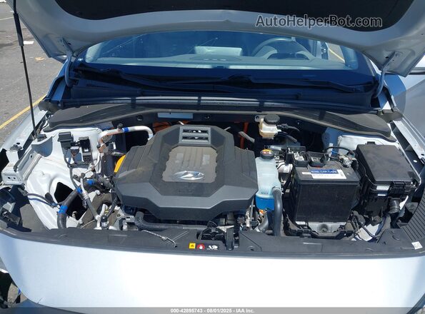 KMHC85LJXMU081932 2021 HYUNDAI IONIQ ELECTRIC Silver Widok z tyłu