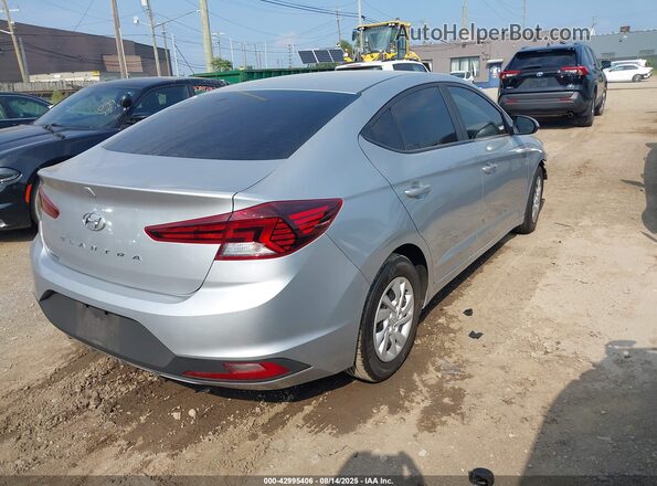 KMHD74LF1LU944385 2020 HYUNDAI ELANTRA Silver Задня права чверть