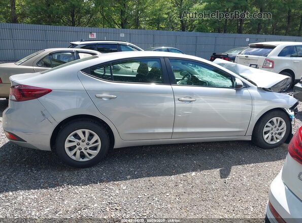 KMHD74LF2LU079071 2020 HYUNDAI ELANTRA Silver Vista interior trasera