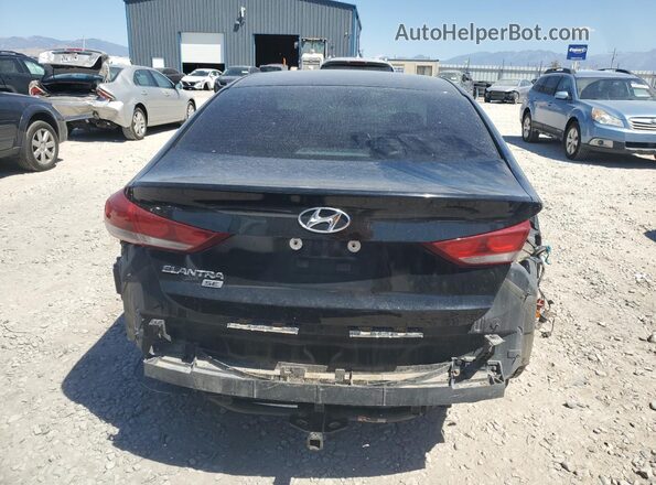 KMHD74LF4JU543376 2018 HYUNDAI ELANTRA Black 