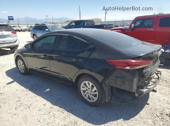 KMHD74LF4JU543376 2018 HYUNDAI ELANTRA Black 