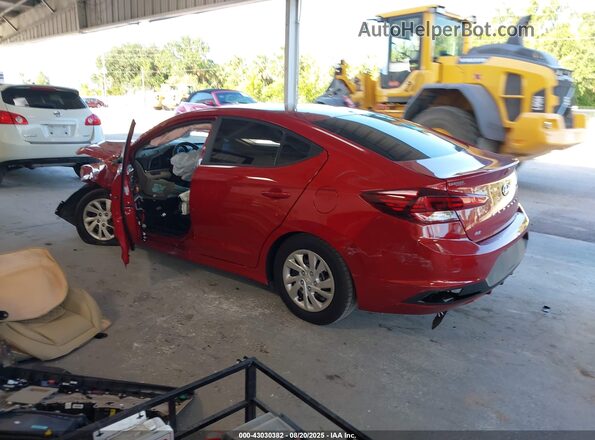 KMHD74LF5LU899290 2020 HYUNDAI ELANTRA Red Rear left