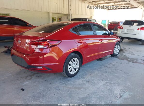 KMHD74LF5LU899290 2020 HYUNDAI ELANTRA Red Rear right