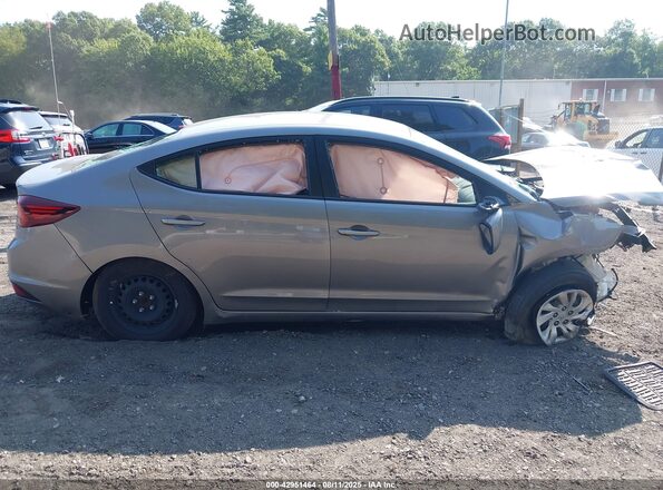 KMHD74LF6LU955835 2020 HYUNDAI ELANTRA Gray Սալոնի հետևի տեսք