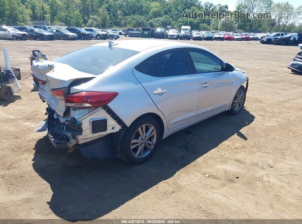 KMHD84LF1JU467757 2018 HYUNDAI ELANTRA Silver უკანა მარჯვენა