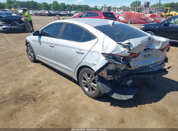 KMHD84LF1JU467757 2018 HYUNDAI ELANTRA Silver უკანა მარცხენა