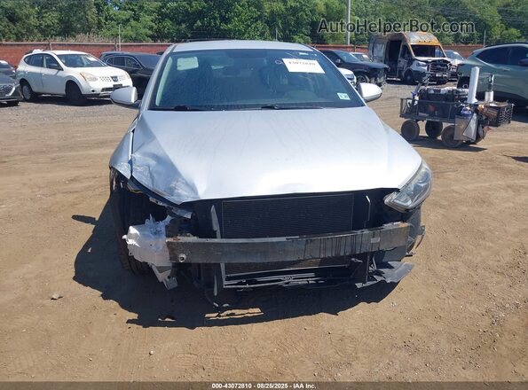 KMHD84LF1JU467757 2018 HYUNDAI ELANTRA Silver წინა ხედი