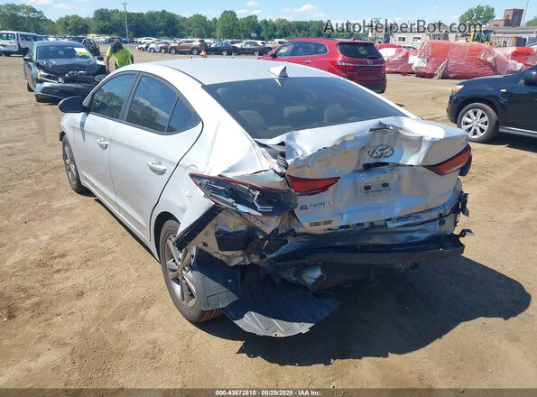 KMHD84LF1JU467757 2018 HYUNDAI ELANTRA Silver 