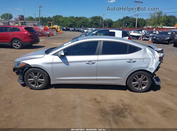 KMHD84LF1JU467757 2018 HYUNDAI ELANTRA Silver 