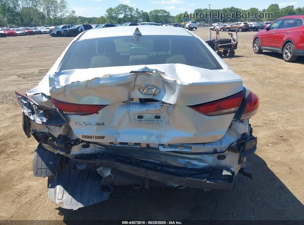 KMHD84LF1JU467757 2018 HYUNDAI ELANTRA Silver 