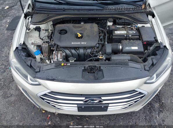 KMHD84LF2HU194869 2017 HYUNDAI ELANTRA Gold Вид ззаду