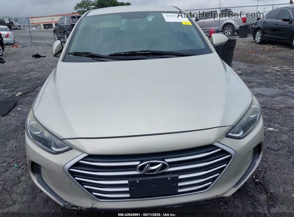 KMHD84LF2HU194869 2017 HYUNDAI ELANTRA Gold Вид щитка приладів