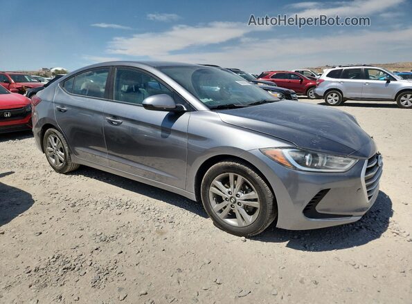 KMHD84LF2JU535757 2018 HYUNDAI ELANTRA Серый 