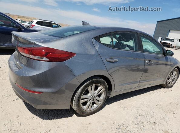 KMHD84LF2JU535757 2018 HYUNDAI ELANTRA Серый 