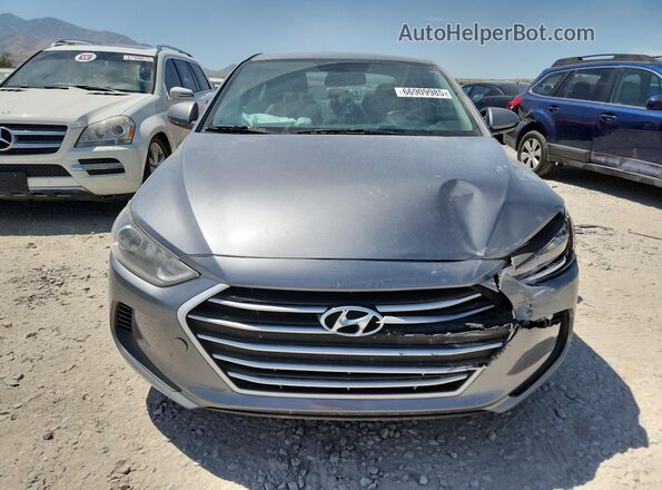 KMHD84LF2JU535757 2018 HYUNDAI ELANTRA Серый 