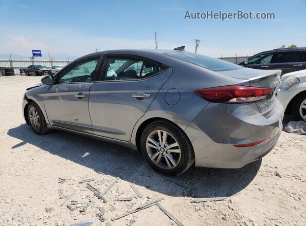 KMHD84LF2JU535757 2018 HYUNDAI ELANTRA Серый 