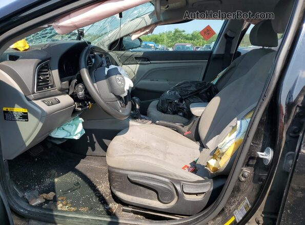 KMHD84LF2JU620873 2018 HYUNDAI ELANTRA Black 
