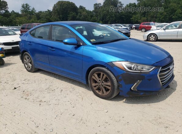 KMHD84LF3JU473026 2018 HYUNDAI ELANTRA Blue 
