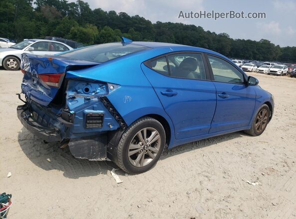 KMHD84LF3JU473026 2018 HYUNDAI ELANTRA Blue 