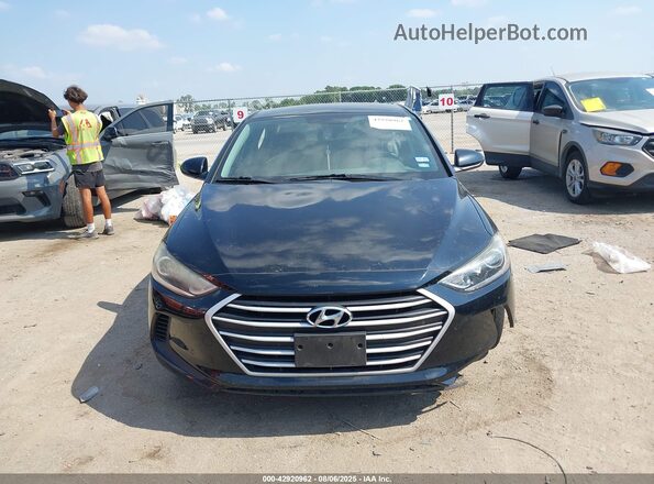 KMHD84LF4JU612810 2018 HYUNDAI ELANTRA Black 