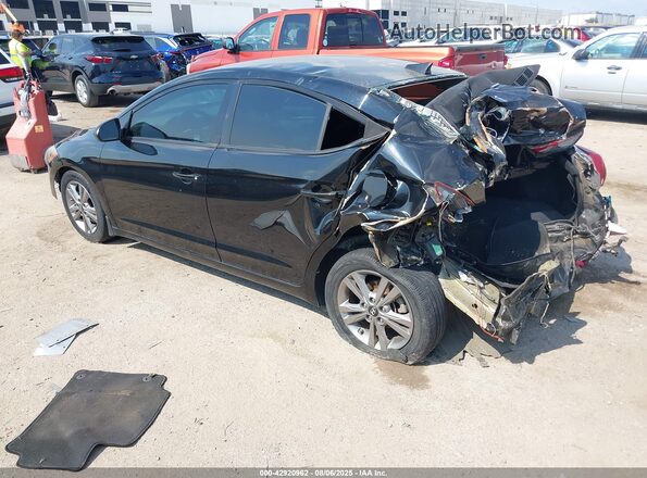 KMHD84LF4JU612810 2018 HYUNDAI ELANTRA Black 