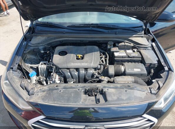 KMHD84LF4JU612810 2018 HYUNDAI ELANTRA Black 