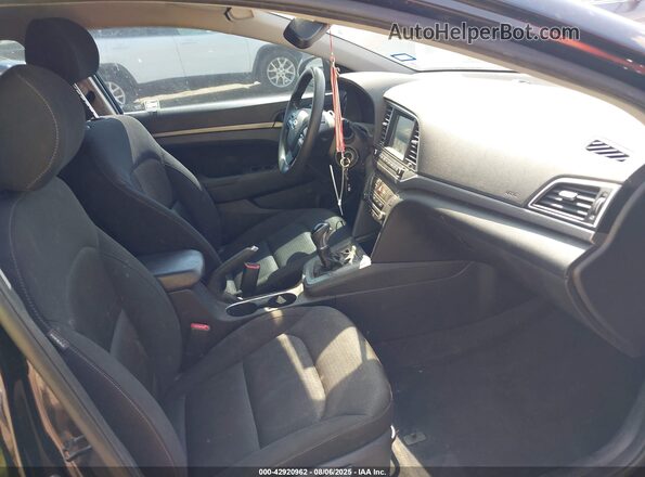 KMHD84LF4JU612810 2018 HYUNDAI ELANTRA Black 