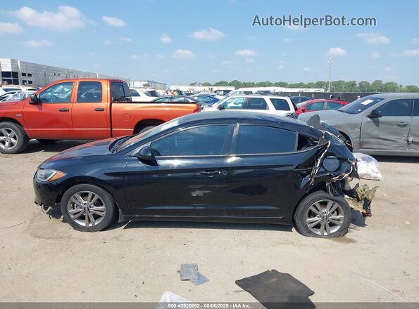 KMHD84LF4JU612810 2018 HYUNDAI ELANTRA Black 