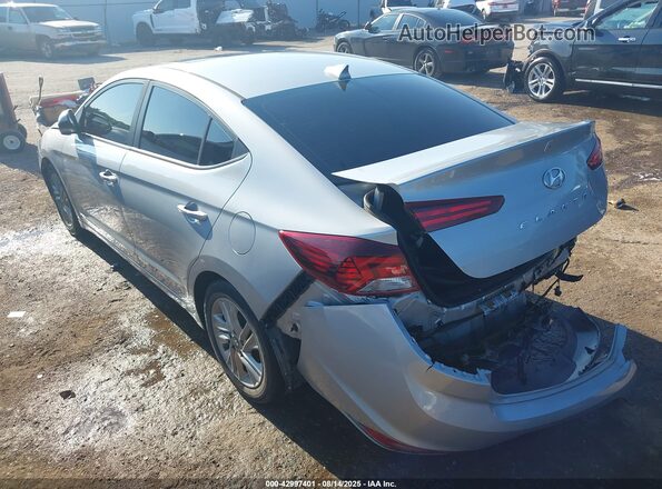 KMHD84LF4LU036610 2020 HYUNDAI ELANTRA Silver Rear left