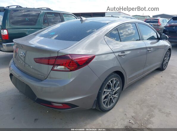 KMHD84LF4LU063399 2020 HYUNDAI ELANTRA Gray 